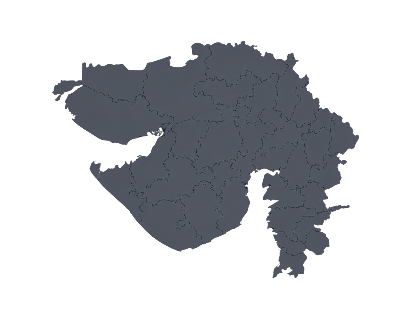 Gujarat Map